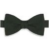 Green barathea bow tie