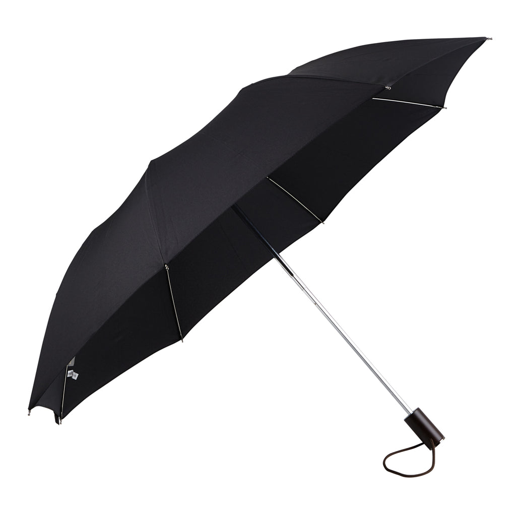 Ede & Ravenscroft | Maple Wood Straight Handle Telescopic Umbrella