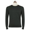 Kyan Forest Green Crew Neck Pullover