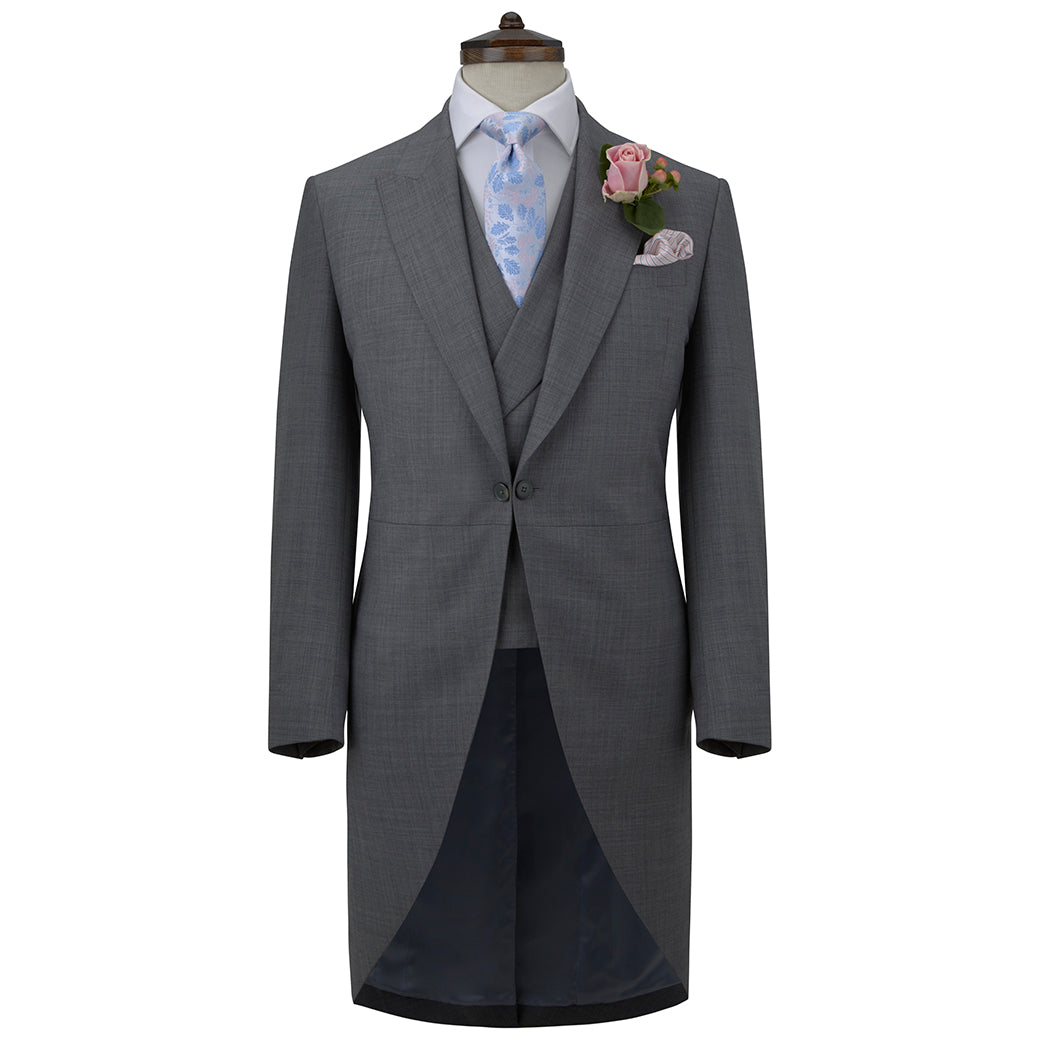 grey morning dress Italian light grey morning dress suit in mohair wool blend