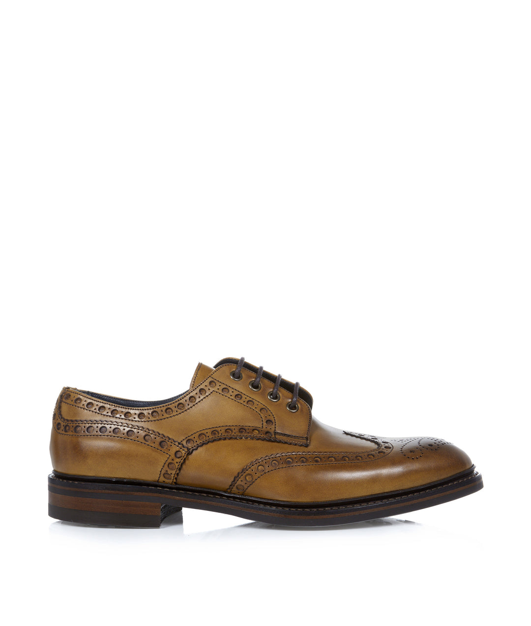 Sloan chestnut brogues - Chestnut