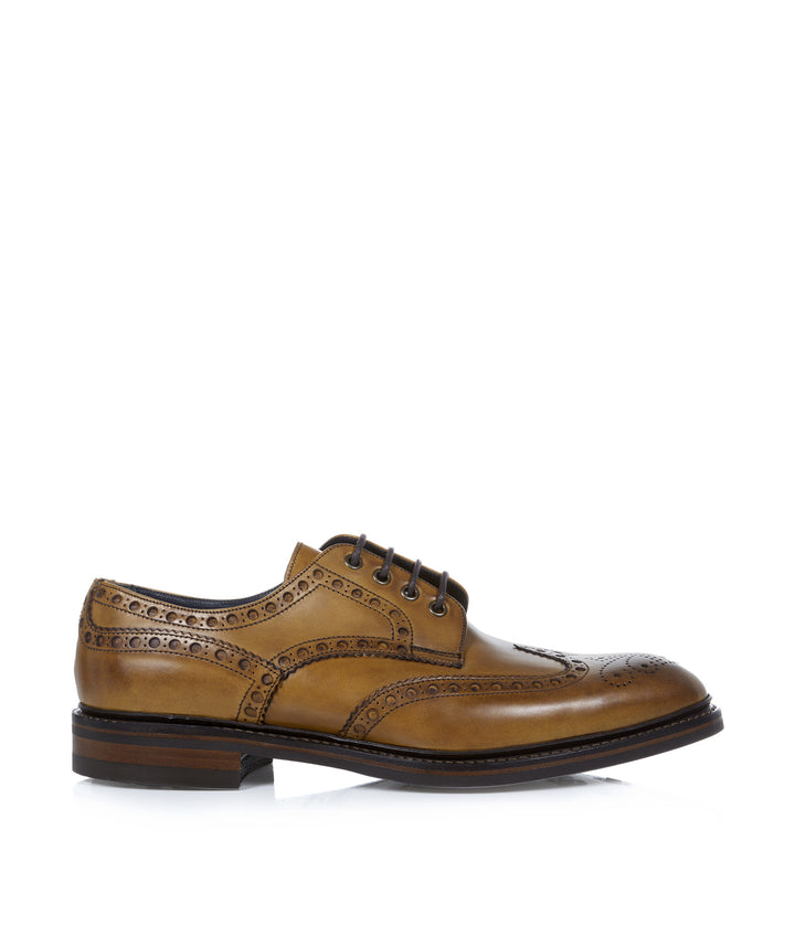 Sloan chestnut brogues - Chestnut