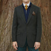 William Dark Green Donegal Tweed Wool Jacket