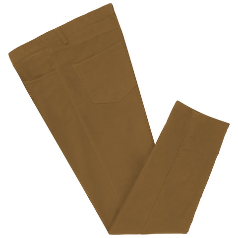 Trent Taupe Moleskin Trousers